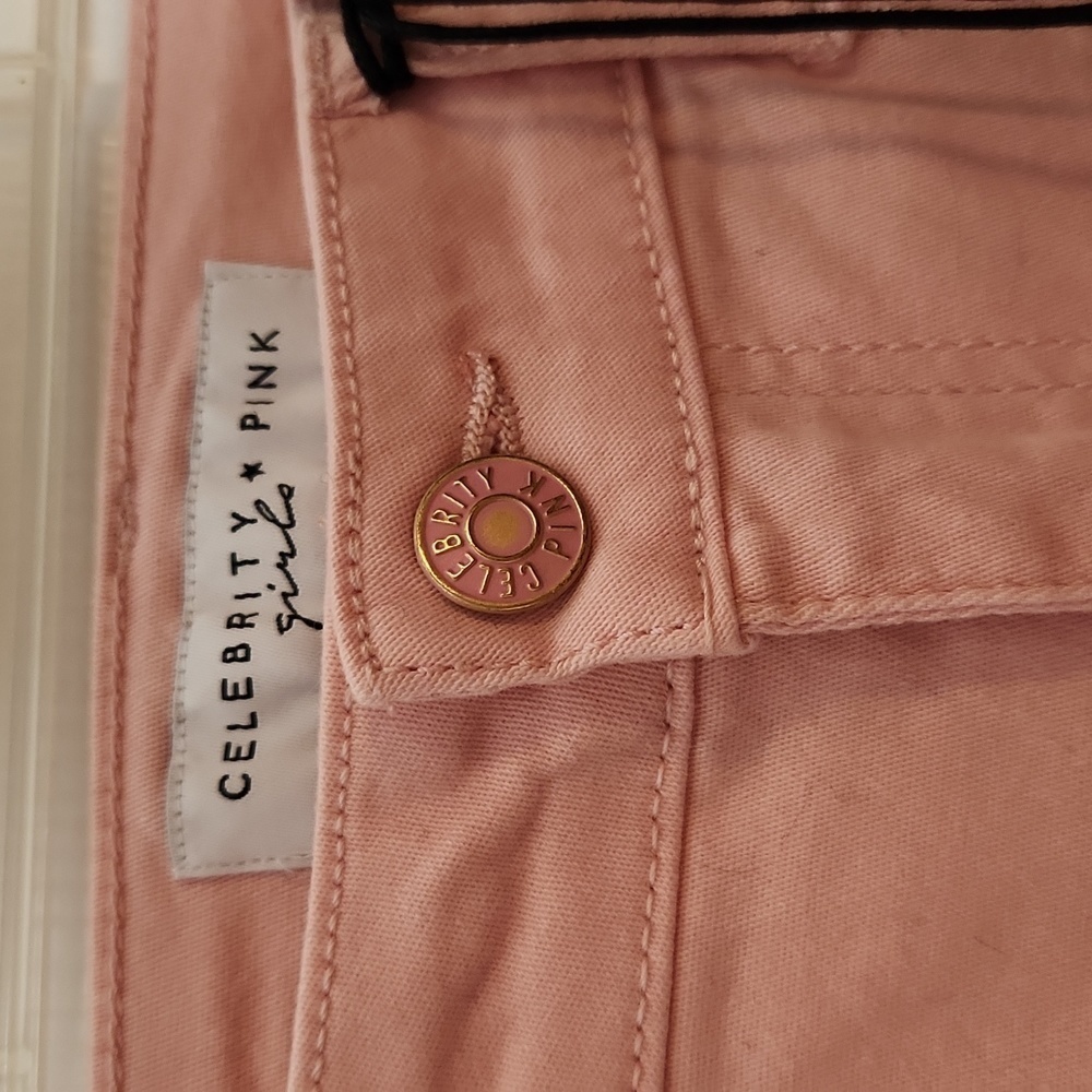 Celebrity Pink Ankle Skinny Pink Jeans Distressed Size 10 NWT - Picture 5 of 14